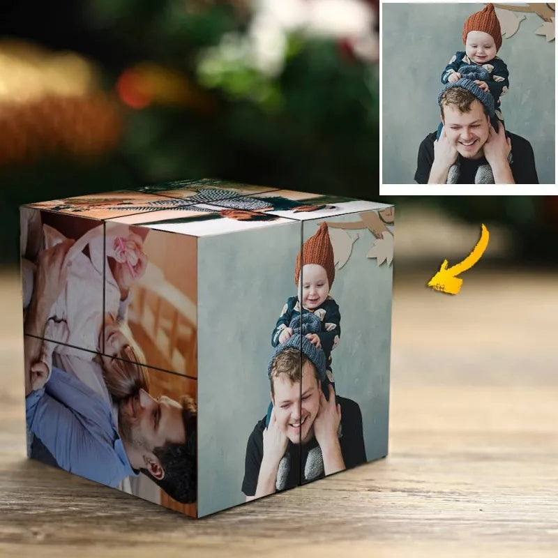 Custom Photo Rubic's Cube Multiphoto Colorful Cube