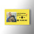 Custom Spotify Music Code Wallet Card Personalized Message Card Yellow - Myphotomugs