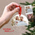 Personalized First Christmas Ornament with Photo Christmas Ornament Gift for Couples - Myphotomugs