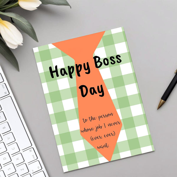 Funny Boss's Day Card Boss's Day Card Boss's Birthday Card Gift for Man Boss - Myphotomugs