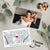 Custom Map Photo Wallet Insert Card Personalized Location Wallet Card - Myphotomugs