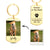 Custom Pet Keychain Personalized Pet Photo Keychain Pet Memorial Gift - Myphotomugs