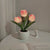 Tulip Flower Lamp Cute Flowers Night Light Home Decor Gifts for Mom - Myphotomugs