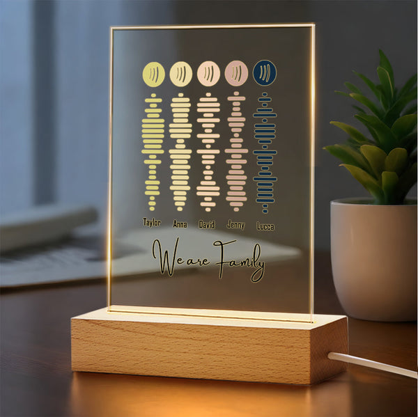 Custom Spotify Lamp Personalised Sound Night Light Gifts for Lover - Myphotomugs