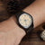 To My Husband - Custom Engraved Wooden Photo Watch Leather Strap 45mm