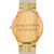 Men's Engraved Bamboo Photo Watch Wooden Leather Strap 45mm - photowatch